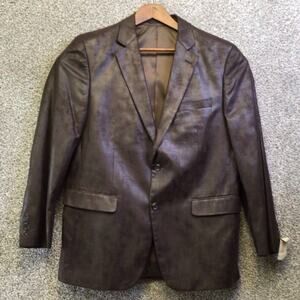 Andrew Fezza “leather look” sport jacket size 42R